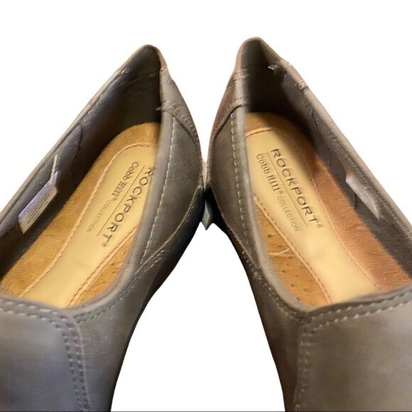 NEW Rockport Cobb Hill "Paulette" Slip-on Leather Flats Loafers 6 6W - Picture 4 of 9